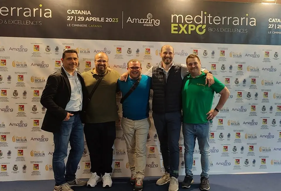 Nicola Casto at the Mediterranea Expo in Catania